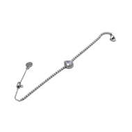 PULSERA ZO13141B Plateado Acero Inoxidable 2B32