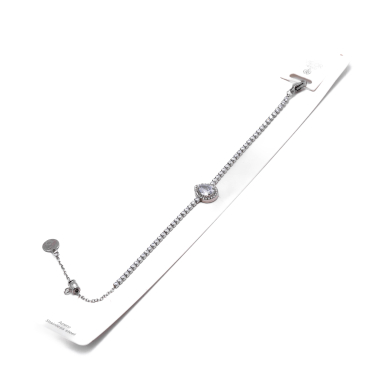 PULSERA ZO13141B Plateado Acero Inoxidable 2B32