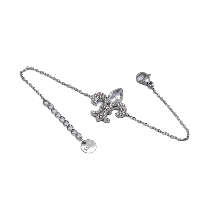 PULSERA ZO13620B Plateado Acero Inoxidable -2B11
