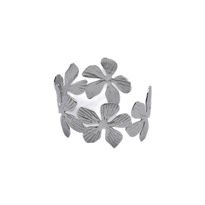 BRAZALETE ZO13081B Plateado Acero Inoxidable -2C58 -2C58