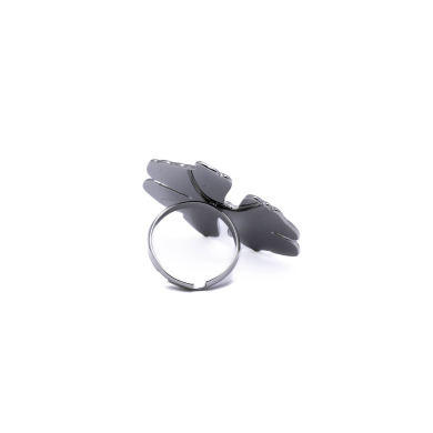 ANILLO ZO10388R150 Plateado Acero Inoxidable -2A54