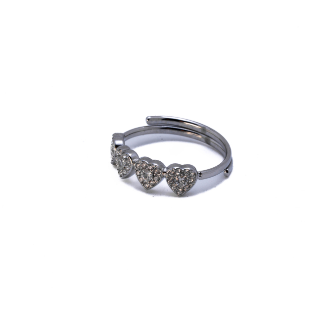 ANILLO ZO12999R Plateado Acero Inoxidable -A41
