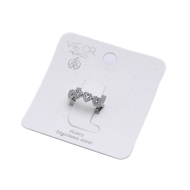 ANILLO ZO12999R Plateado Acero Inoxidable -A41