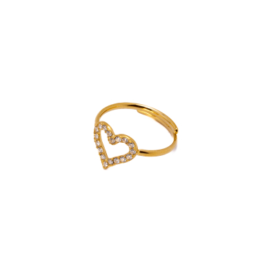 ANILLO ZO14784R Dorado Acero Inoxidable -A31