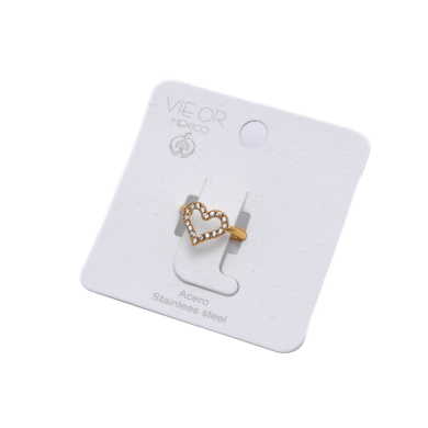 ANILLO ZO14784R Dorado Acero Inoxidable -A31