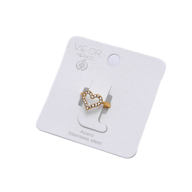 ANILLO ZO14784R Dorado Acero Inoxidable -A31