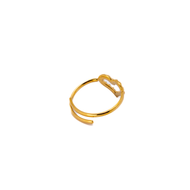 ANILLO ZO14784R Dorado Acero Inoxidable -A31