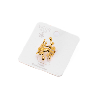 ANILLO ZO14098R Dorado Acero Inoxidable 2A310