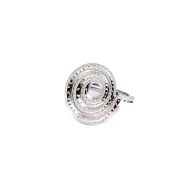 ANILLO ZO10000R150 Plateado Acero Inoxidable A47 A47
