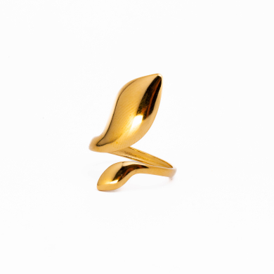 ANILLO ZO14325R Dorado Acero Inoxidable A37