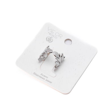 ANILLO ZO10290R150 Plateado Acero Inoxidable -2A25