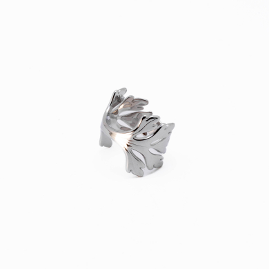 ANILLO ZO10290R150 Plateado Acero Inoxidable -2A25