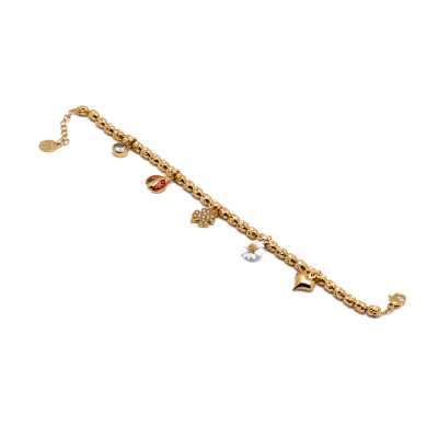 PULSERA ZO12825B Dorado Acero Inoxidable -2C43