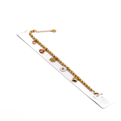 PULSERA ZO12825B Dorado Acero Inoxidable -2C43