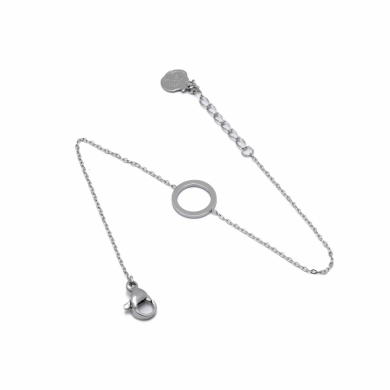 PULSERA ZO13308B Plateado Acero Inoxidable -2B43