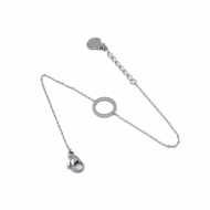 PULSERA ZO13308B Plateado Acero Inoxidable -2B43