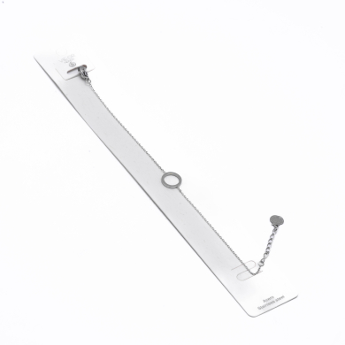 PULSERA ZO13308B Plateado Acero Inoxidable -2B43