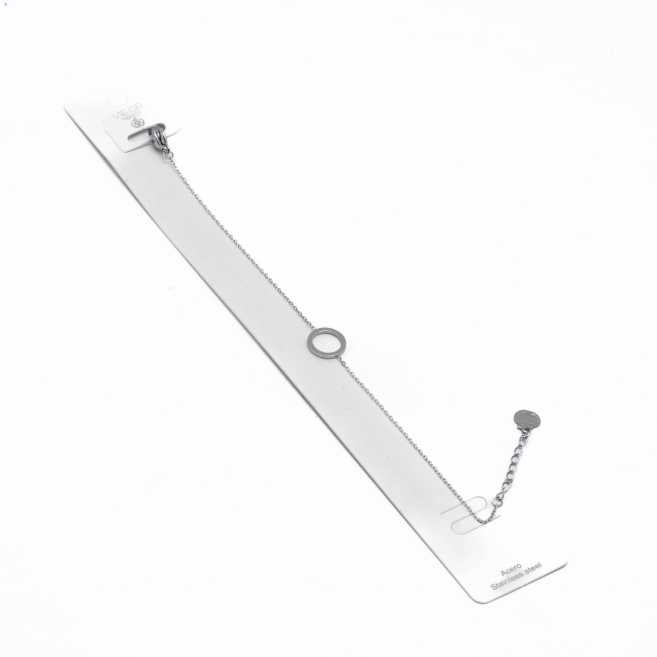 PULSERA ZO13308B Plateado Acero Inoxidable -2B43