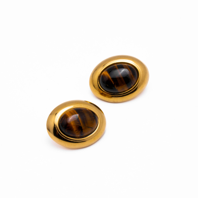 ARETES PINZA Y00121 Marron Acero  Inoxidable -F33