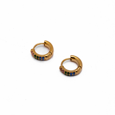 ARETES ZO10542E/8MM/200 Multicolor Acero Inoxidable -F22