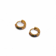 ARETES ZO10542E/8MM/200 Multicolor Acero Inoxidable -F22
