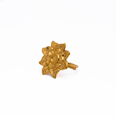 ANILLO ZO13060R Dorado Acero Inoxidable -2A54