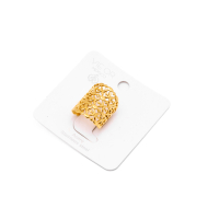 ANILLO ZO8821R Dorado Acero Inoxidable -A43