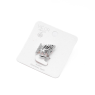 ANILLO ZO14124R Plateado Acero Inoxidable A46