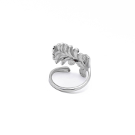 ANILLO ZO14124R Plateado Acero Inoxidable A46