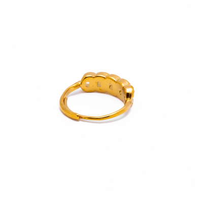 ANILLO ZO12995R Dorado Acero Inoxidable -A31