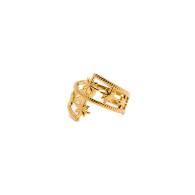 ANILLO ZO10244R150 Dorado Acero Inoxidable -2A53