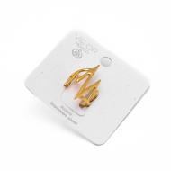 ANILLO ZO10250R150 Dorado Acero Inoxidable -2A24