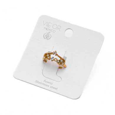 ANILLO ZO14782R JOYAS ACERO Acero Inoxidable -A21