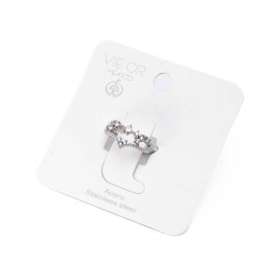 ANILLO ZO14782R JOYAS ACERO Acero Inoxidable -A21