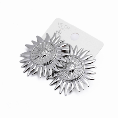 ARETES Y00297 PLATEADO Acero Inoxidable G57