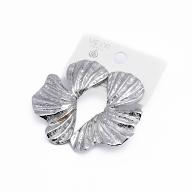 ARETES Y00315 PLATEADO Acero Inoxidable G58