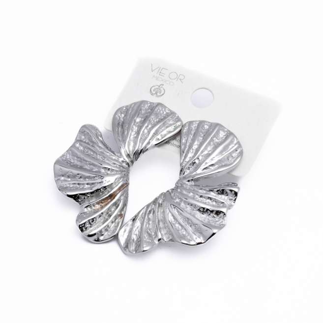 ARETES Y00315 PLATEADO Acero Inoxidable G58