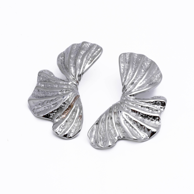 ARETES Y00315 PLATEADO Acero Inoxidable G58