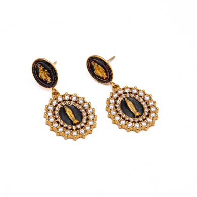 ARETES ZO13347E DORADO LILA Acero Inoxidable G36
