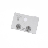 ARETES ZO13286E PLATEADO Acero Inoxidable G55