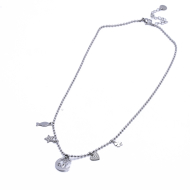 COLLAR ZO13622N Plateado Acero Inoxidable E26