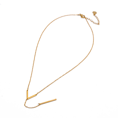 COLLAR ZO3975N Dorado Acero Inoxidable E22