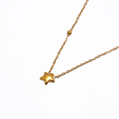 COLLAR Y00452 DORADO Acero Inoxidable E21