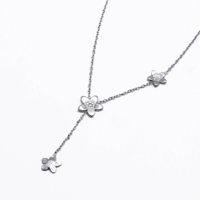 COLLAR Y00484 PLATEADO Acero Inoxidable 2D33