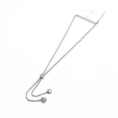 COLLAR ZO13893N PLATEADO Acero Inoxidable 2D47