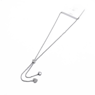 COLLAR ZO13893N PLATEADO Acero Inoxidable 2D47