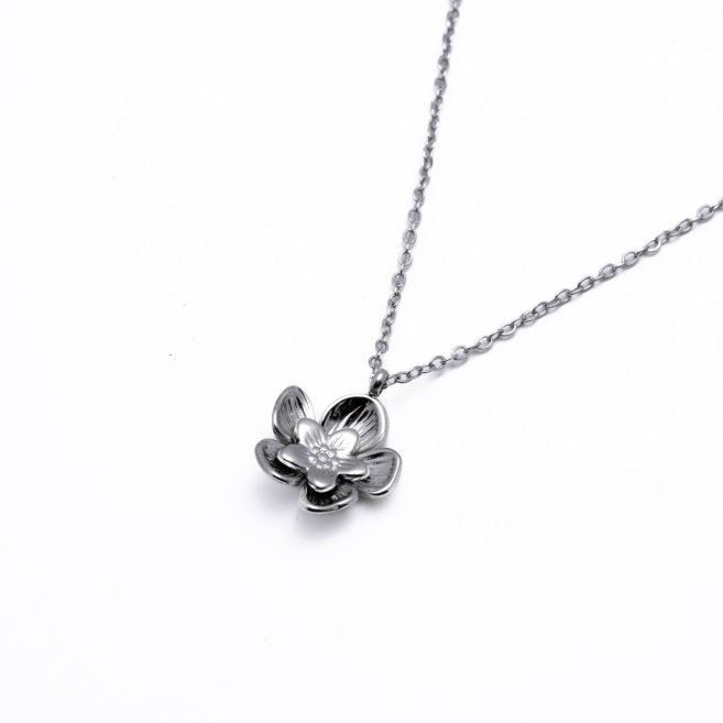 COLLAR Y00525 PLATEADO Acero Inoxidable E25