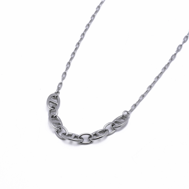 COLLAR Y00546 PLATEADO Acero Inoxidable 2D33
