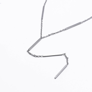 COLLAR Y00435 PLATEADO Acero Inoxidable 2D33