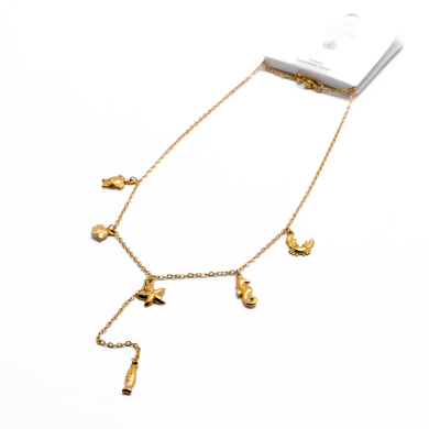 COLLAR Y00455 DORADO Acero Inoxidable